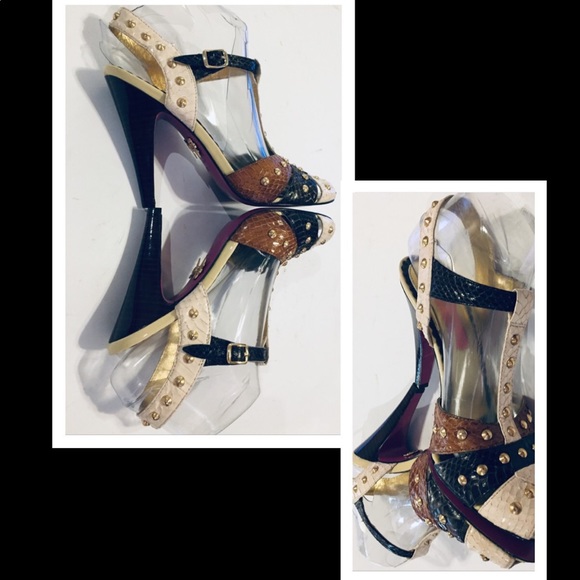 Betsey Johnson Rockabilly Heels Platform Pumps - Picture 3 of 8